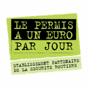 Logo du financement permis à 1 euro par jour